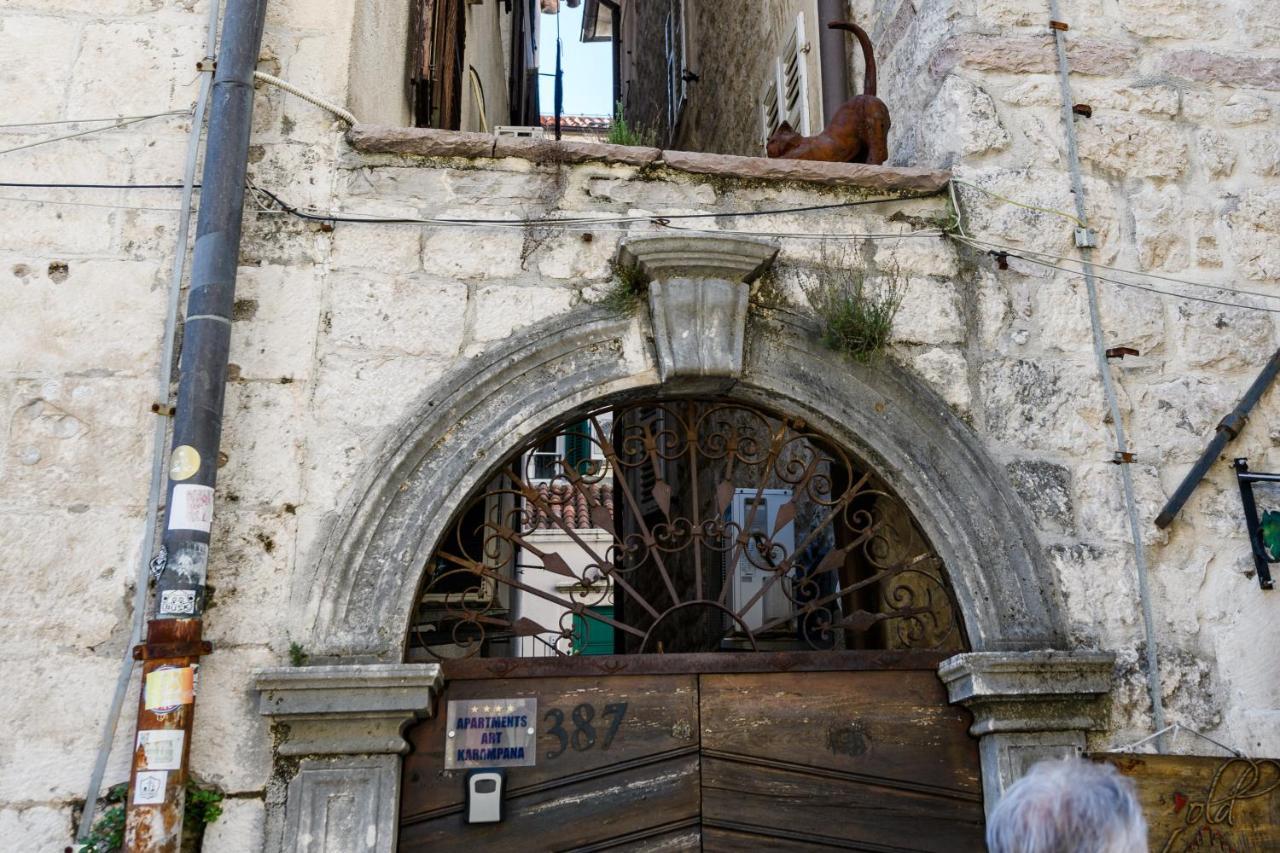 Apartmani Art Karampana Kotor Exterior foto